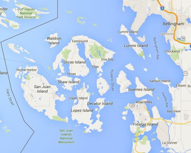 Nautical Charts San Juan Islands Wa