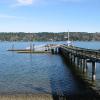 Illahee: #8 - Located on south end of Port Orchard Bay in Bremerton. Nice park with 356 feet of moorage space, 5 mooring buoys, camping, picnic areas, RV pads (no hook-ups), restrooms & showers in main camp area. Dock is exposed to vessel traffic in the area.
